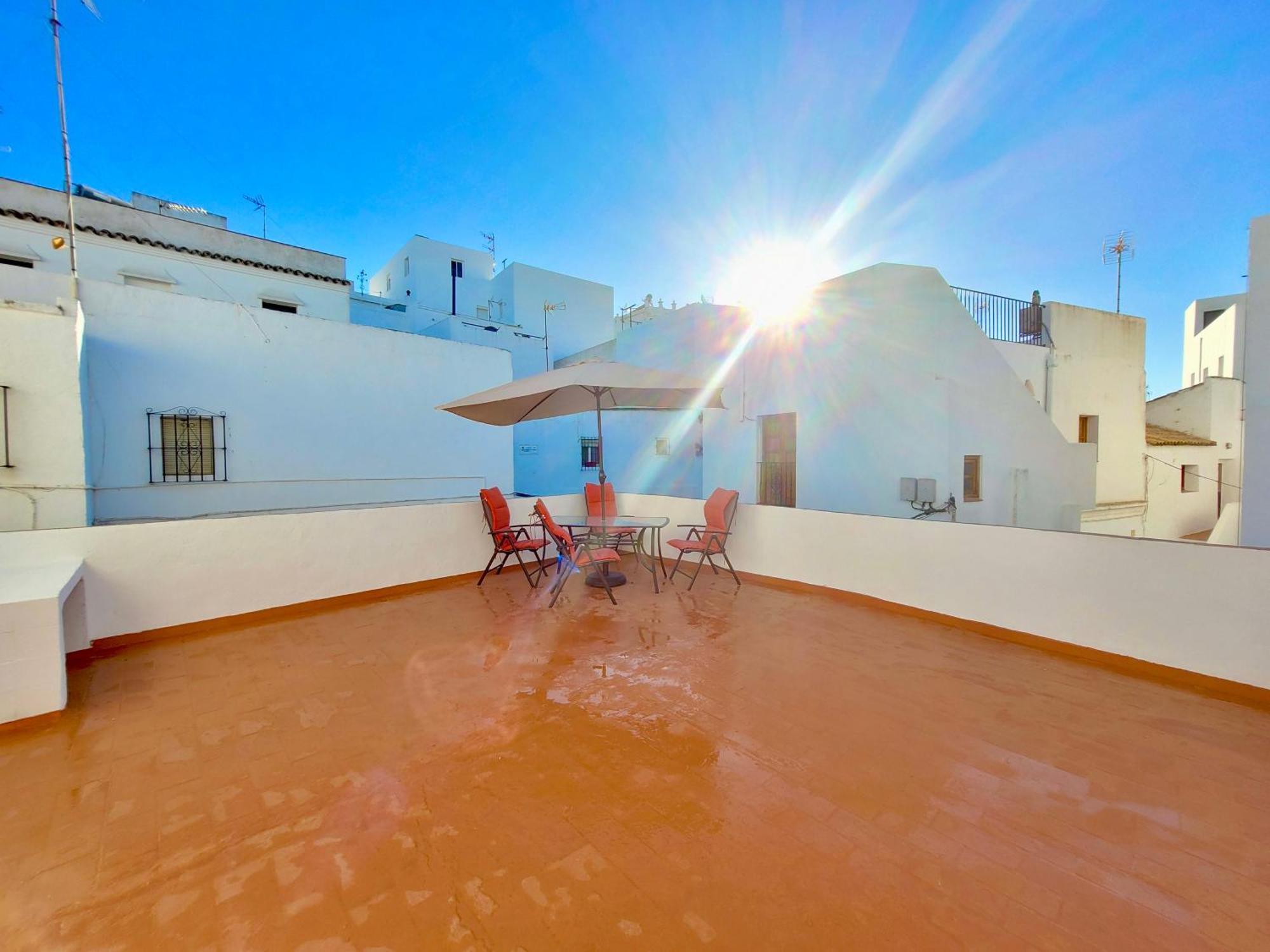 Casa La Aurora Leilighet Vejer de la Frontera Eksteriør bilde